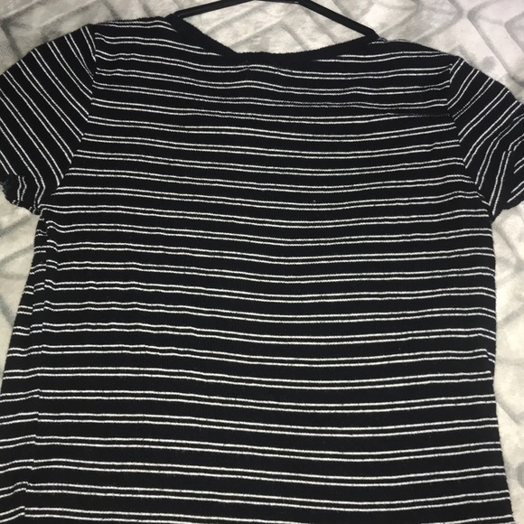 Garage striped tight crop top - Picture 2 of 3